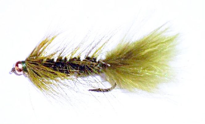Hovedbilde Beadhead Wolly Bugger oliven